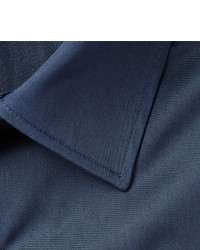 Мужская темно-синяя рубашка от Canali