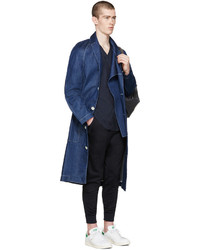 Мужская темно-синяя рубашка от Undecorated Man