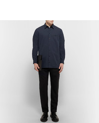 Мужская темно-синяя рубашка от Folk