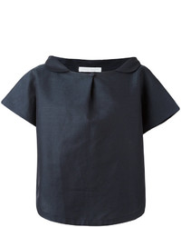 Женская темно-синяя рубашка от Societe Anonyme