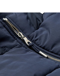 Мужская темно-синяя стеганая куртка от Folk