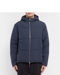 Мужская темно-синяя стеганая куртка от Folk