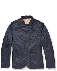 Темно-синяя стеганая полевая куртка от Burberry