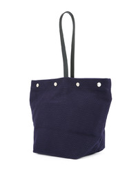 Темно-синяя сумка-мешок от Cabas