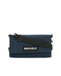 Темно-синяя сумка почтальона от Makavelic