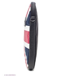 Темно-синяя сумка почтальона от Oodji