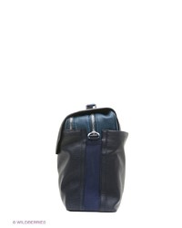 Темно-синяя сумка почтальона от Trussardi