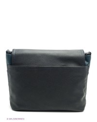 Темно-синяя сумка почтальона от Trussardi