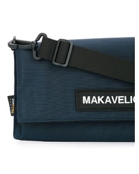 Темно-синяя сумка почтальона от Makavelic