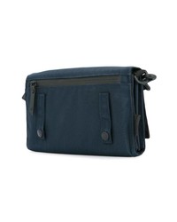 Темно-синяя сумка почтальона от Makavelic