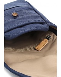 Темно-синяя сумка через плечо из плотной ткани от Levi's
