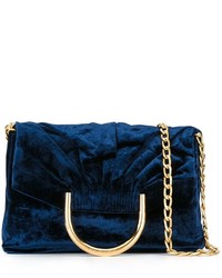 Темно-синяя сумка через плечо от Stella McCartney