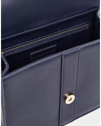 Женская темно-синяя сумка от Warehouse