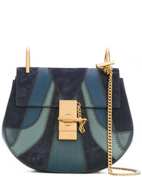 Женская темно-синяя сумка от Chloé