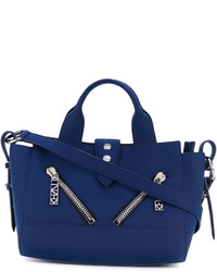 Женская темно-синяя сумка от Kenzo