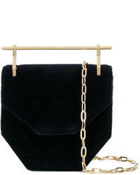 Женская темно-синяя сумка от M2Malletier