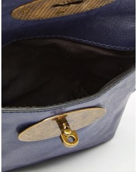 Женская темно-синяя сумка от Liquorish