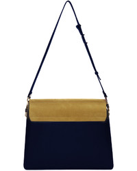 Женская темно-синяя сумка от Chloé