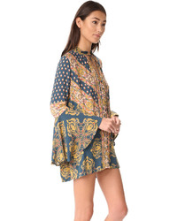 Темно-синяя туника от Free People