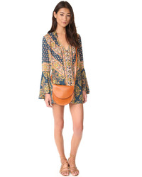 Темно-синяя туника от Free People