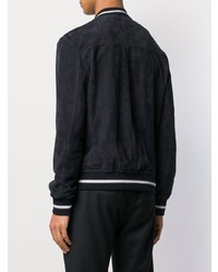 Мужская темно-синяя университетская куртка от Eleventy