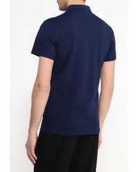 Мужская темно-синяя футболка-поло от adidas Performance