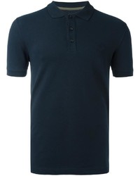 Мужская темно-синяя футболка-поло от Armani Collezioni