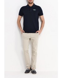 Мужская темно-синяя футболка-поло от Baon