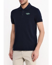 Мужская темно-синяя футболка-поло от Baon