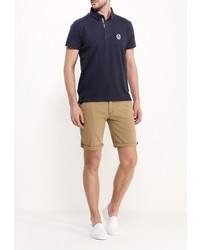 Мужская темно-синяя футболка-поло от Best Mountain