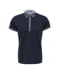 Мужская темно-синяя футболка-поло от Best Mountain