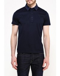 Мужская темно-синяя футболка-поло от Blauer