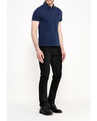 Мужская темно-синяя футболка-поло от Blauer