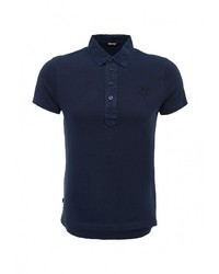 Мужская темно-синяя футболка-поло от Blauer