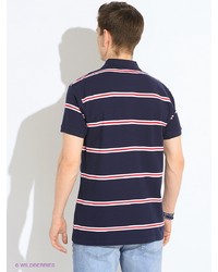 Мужская темно-синяя футболка-поло от Blue Seven