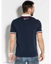 Мужская темно-синяя футболка-поло от BOSCO