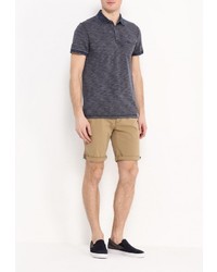 Мужская темно-синяя футболка-поло от Boss Orange