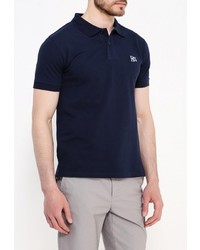 Мужская темно-синяя футболка-поло от Bruebeck