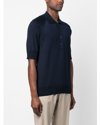 Мужская темно-синяя футболка-поло от PT TORINO