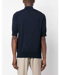 Мужская темно-синяя футболка-поло от PT TORINO