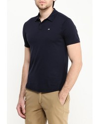 Мужская темно-синяя футболка-поло от C.P. Company