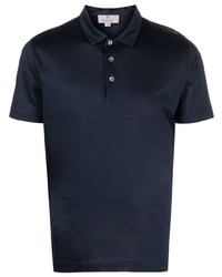 Мужская темно-синяя футболка-поло от Canali