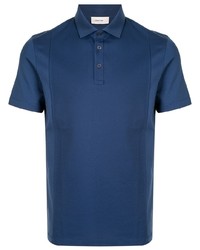 Мужская темно-синяя футболка-поло от Cerruti 1881