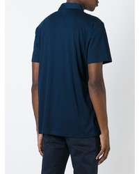 Мужская темно-синяя футболка-поло от Michael Kors Collection