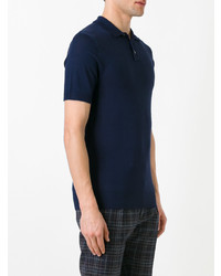 Мужская темно-синяя футболка-поло от Sottomettimi
