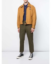 Мужская темно-синяя футболка-поло от Junya Watanabe MAN