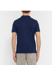 Мужская темно-синяя футболка-поло от Officine Generale