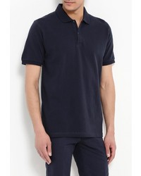 Мужская темно-синяя футболка-поло от DKNY