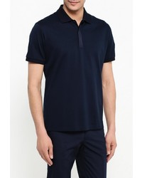 Мужская темно-синяя футболка-поло от DKNY