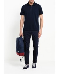 Мужская темно-синяя футболка-поло от DKNY